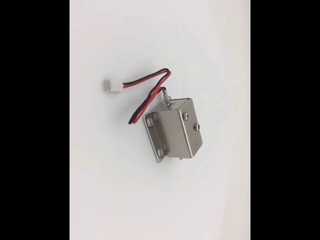 China 0626-2A DC 12V 24V Micro Push Pull Electric Cabinet Solenoid Lock with Override Function for sale