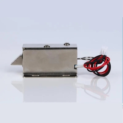 U1054-1b 12V 24V Normally Closed Pull Type Small Electric Electromagnetic Solenoid Lock with Override Function