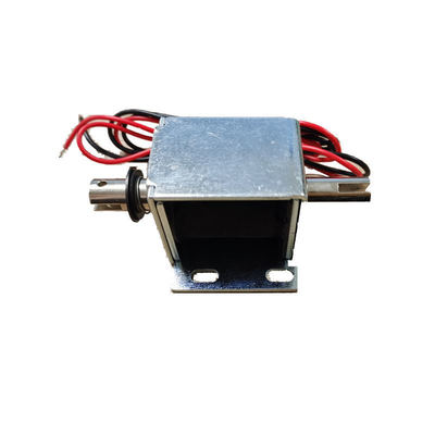 Long Stroke Linear Solenoid 24v Dc 45N Force Strong Pull Push Tubular Solenoid for Turnstile
