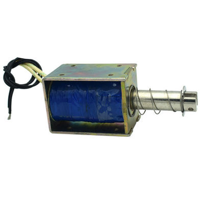 U1668 Mini Frame Solenoid Dc 20mm Stroke 45N Dc 12v 24v Push Solenoid