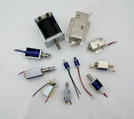 OEM/ODM Acceptable DC Power Solenoid 0415-2 5V 6V 12V 24V 3mm Stroke Mini Push Pull Electromagnet