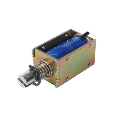 2mm Stroke 12v 24v Dc Open Frame Push Pull Solenoid