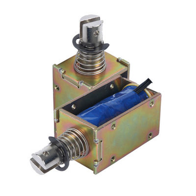 2mm Stroke 12v 24v Dc Open Frame Push Pull Solenoid