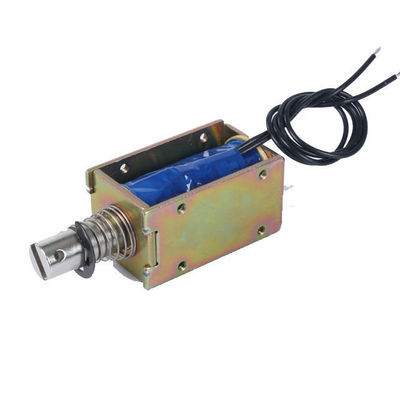 2mm Stroke 12v 24v Dc Open Frame Push Pull Solenoid