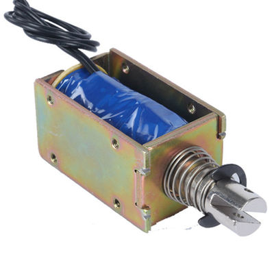 2mm Stroke 12v 24v Dc Open Frame Push Pull Solenoid
