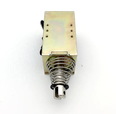 U1578 Solenoid DC 24V 33W 15N Force 20mm Stroke Push Pull Solenoid for Sealing & Baling Computer Cutting Tape Cutting Machine