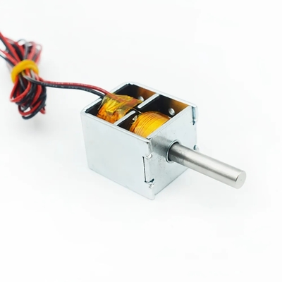 Bistable solenoidHigh Holding Force DC 12V Stroke 9mm Bistable Solenoid for Vending Machines and Office Equipmen