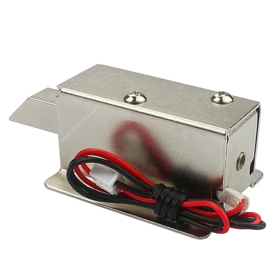 Solenoid Door Lock for Cabinets Drawers and Lockers 360 Degree Reversible Bolt Energy Saving Easy Installation