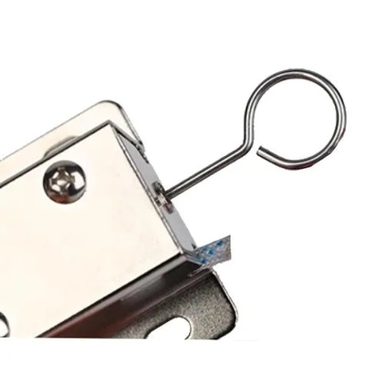 U1054-1b 12V 24V Normally Closed Pull Type Small Electric Electromagnetic Solenoid Lock with Override Function