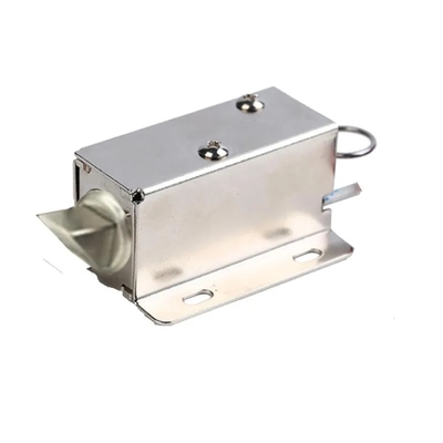 U1054-1b 12V 24V Normally Closed Pull Type Small Electric Electromagnetic Solenoid Lock with Override Function