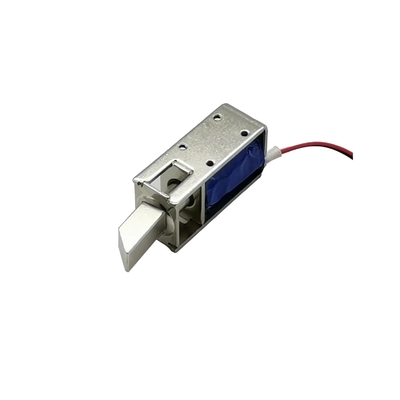 U1054-1D-B Solenoid Door Lock for Storage Cabinet 10mm Stroke B Insulation Class Electroplating