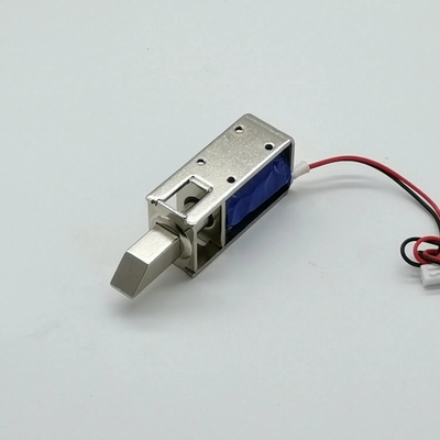 U1054-1D-B Solenoid Door Lock for Storage Cabinet 10mm Stroke B Insulation Class Electroplating