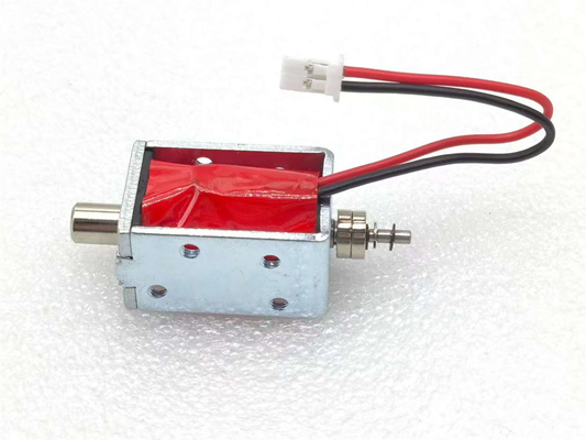 U0629 Open Frame and Small Magnets 24V DC Push Pull Solenoid Small Size Linear Motion Actuator