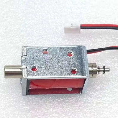 U0629 Open Frame and Small Magnets 24V DC Push Pull Solenoid Small Size Linear Motion Actuator