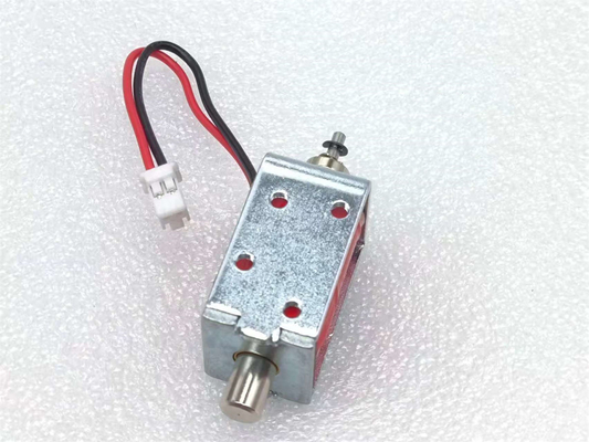 U0629 Open Frame and Small Magnets 24V DC Push Pull Solenoid Small Size Linear Motion Actuator