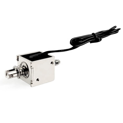 Solenoid Electromagnet Push Pull Type U-0826B Thrust Force Open Frame Linear Solenoid Electric Magnet Lifting Sucker