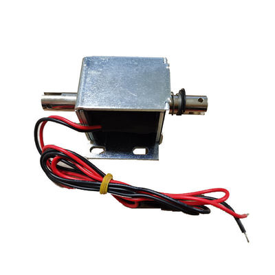 Long Stroke Linear Solenoid 24v Dc 45N Force Strong Pull Push Tubular Solenoid for Turnstile