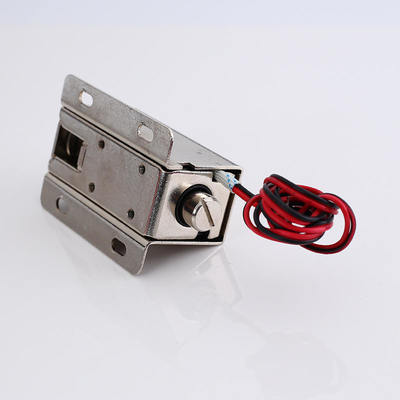 Open Frame Electric Safety Cabinet Lock 12v DC Electrical Control Solenoid Express Parcel Locker Electromagnetic Lock 24v