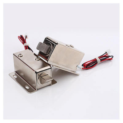 Open Frame Electric Safety Cabinet Lock 12v DC Electrical Control Solenoid Express Parcel Locker Electromagnetic Lock 24v