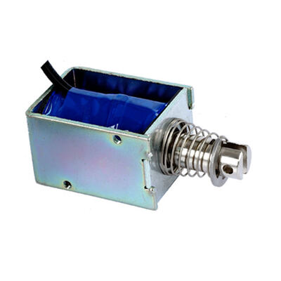 U1879  Stroke 15mm Force 25n Open Frame Tubular Solenoid