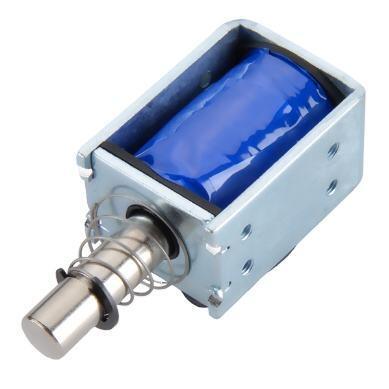 Industrial DC Power Solenoid Temperature Range -5C-45C Screw Install Style 500ms Unlock Time