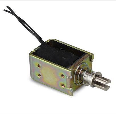 Industrial DC Power Solenoid Temperature Range -5C-45C Screw Install Style 500ms Unlock Time
