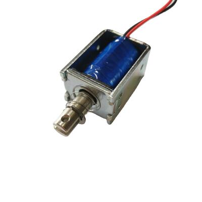 Industrial DC Power Solenoid Temperature Range -5C-45C Screw Install Style 500ms Unlock Time