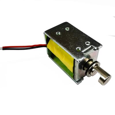 Industrial DC Power Solenoid Temperature Range -5C-45C Screw Install Style 500ms Unlock Time