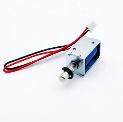 U1253 Open Frame Solenoid 12mm Long Storke Push Pull Solenoid