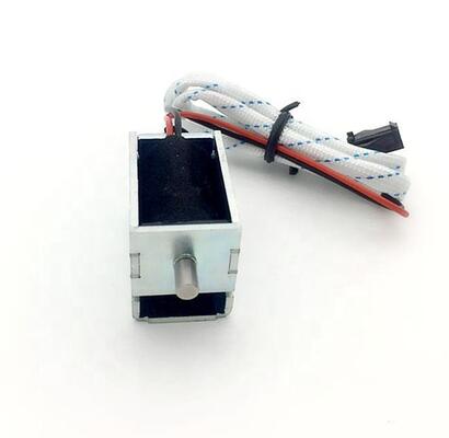 U1253 Open Frame Solenoid 12mm Long Storke Push Pull Solenoid