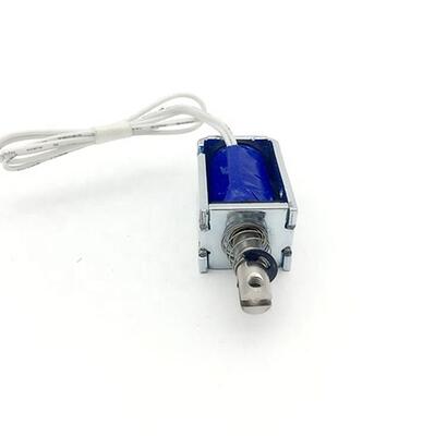 U1253 Open Frame Solenoid 12mm Long Storke Push Pull Solenoid
