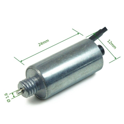 Tubular Push Pull Solenoid 24V For Automatic Ticket Machine